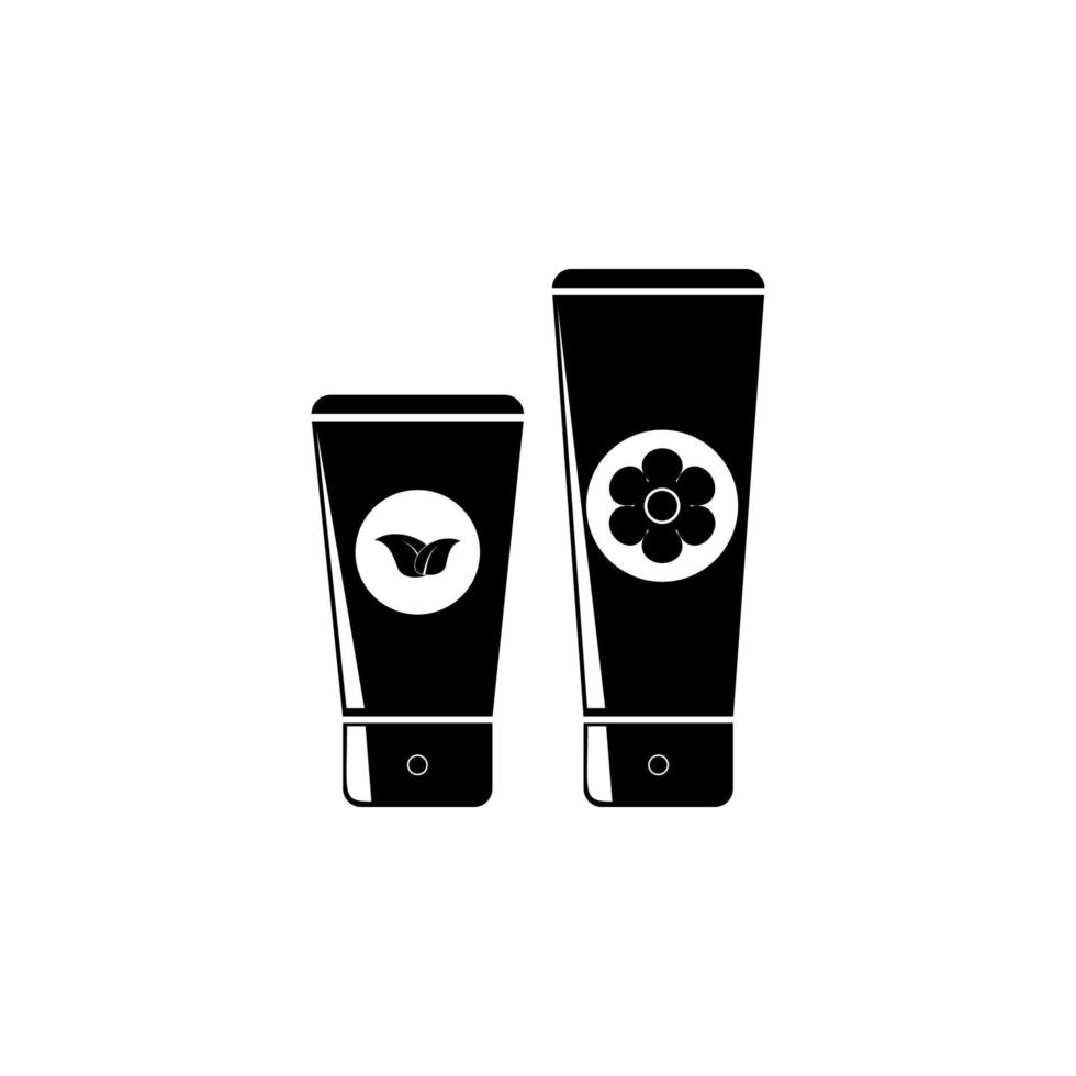 crème tubes vecteur icône illustration