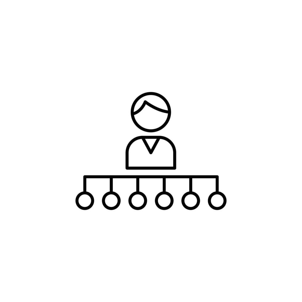 entreprise structure vecteur icône illustration