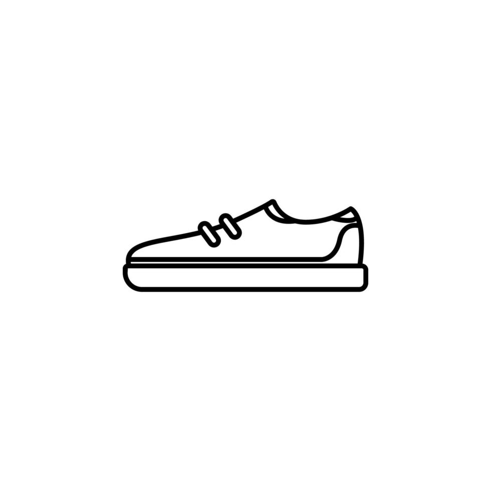 des chaussures vecteur icône illustration