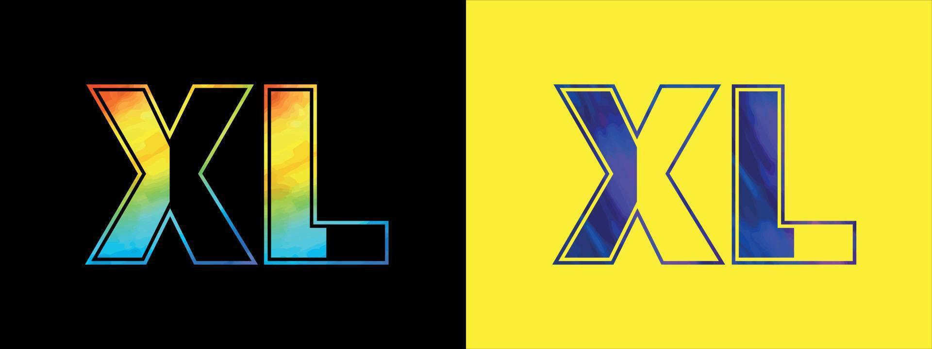 unique xl lettre logo icône vecteur modèle. prime élégant alphabet logo conception pour entreprise affaires