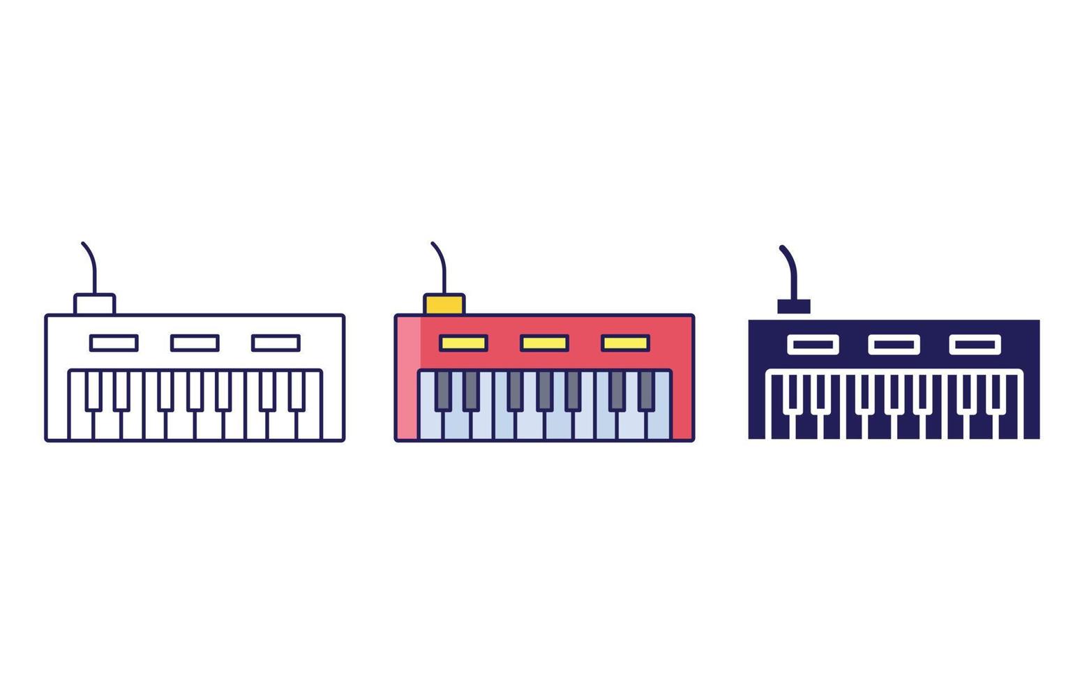 icône de vecteur de clavier