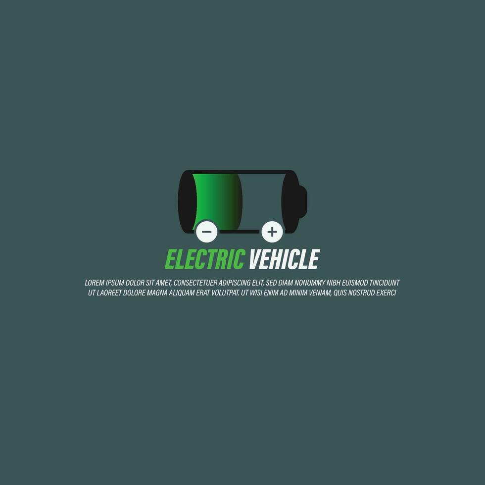 ev icône logo vecteur