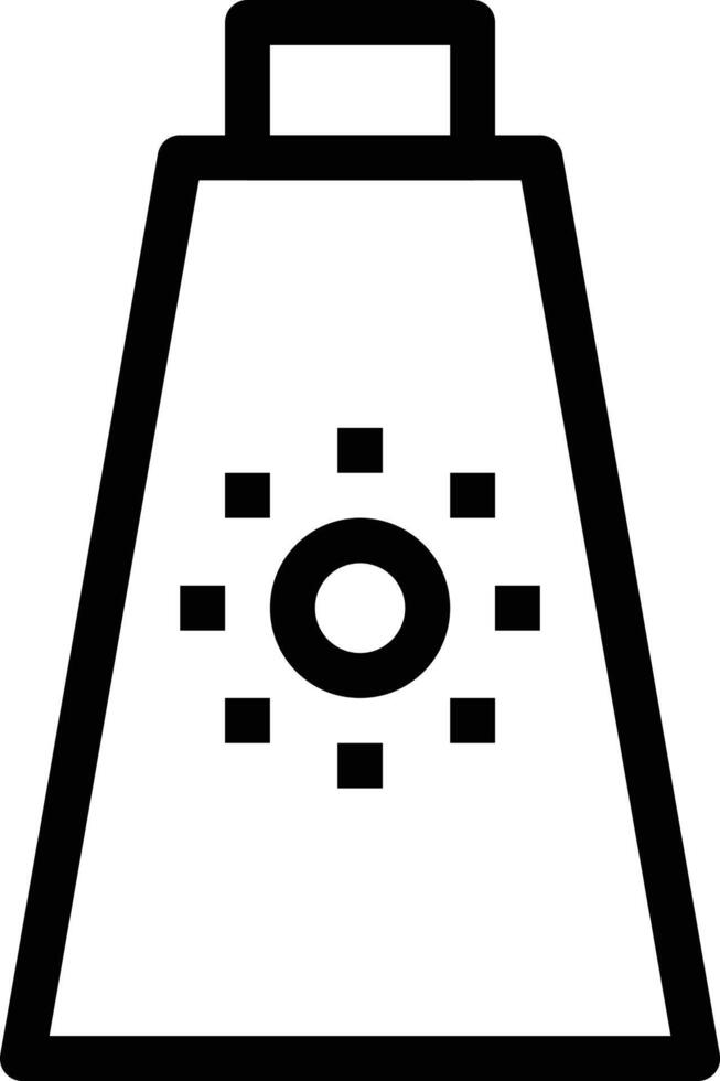 illustration vectorielle de crème solaire sur fond.symboles de qualité premium.icônes vectorielles pour le concept et la conception graphique. vecteur