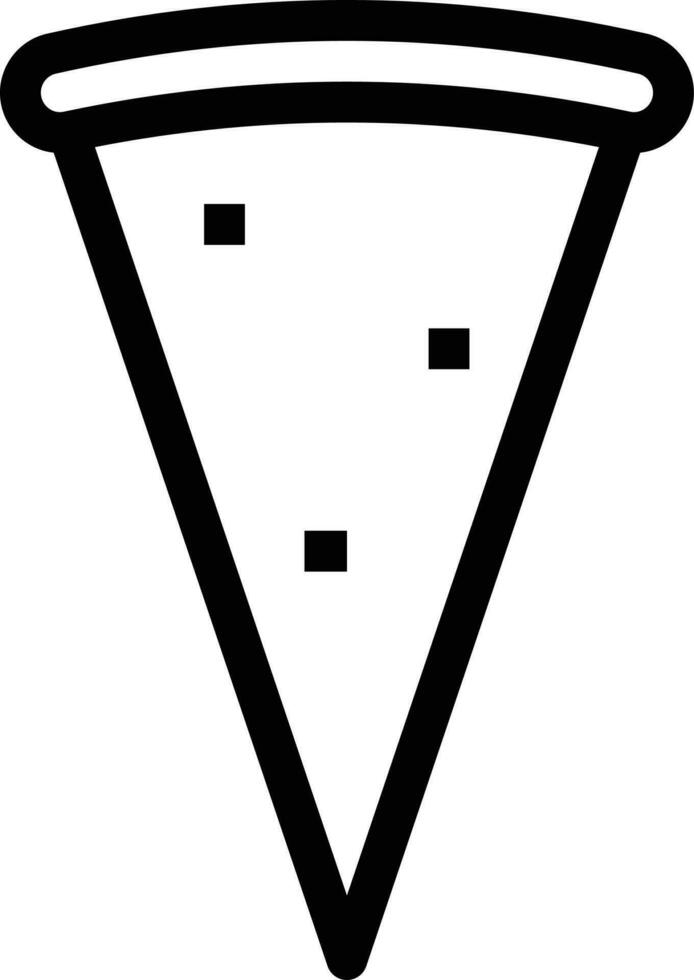 illustration vectorielle de pizza sur fond.symboles de qualité premium.icônes vectorielles pour le concept et la conception graphique. vecteur