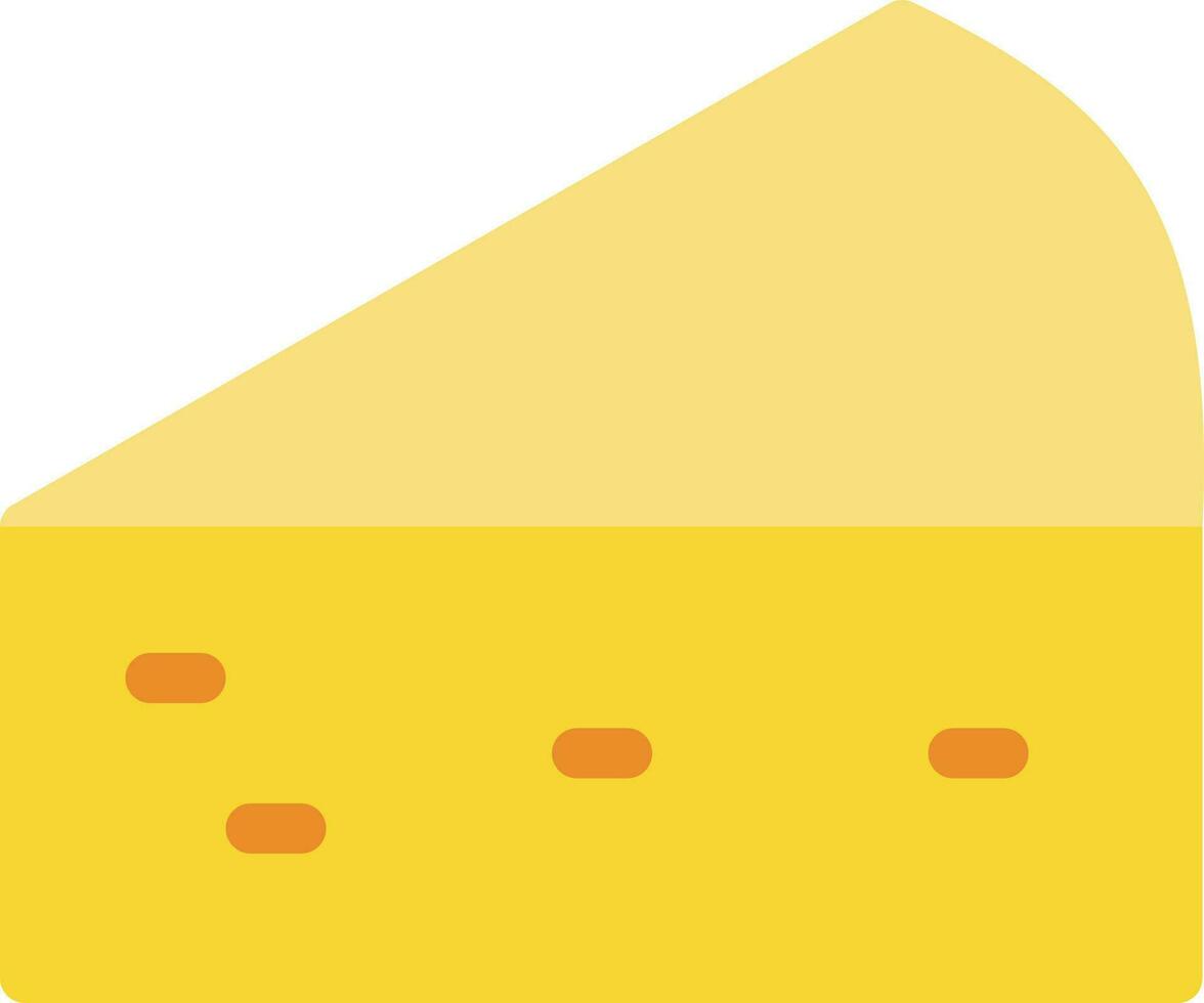 illustration vectorielle de fromage sur fond.symboles de qualité premium.icônes vectorielles pour le concept et la conception graphique. vecteur