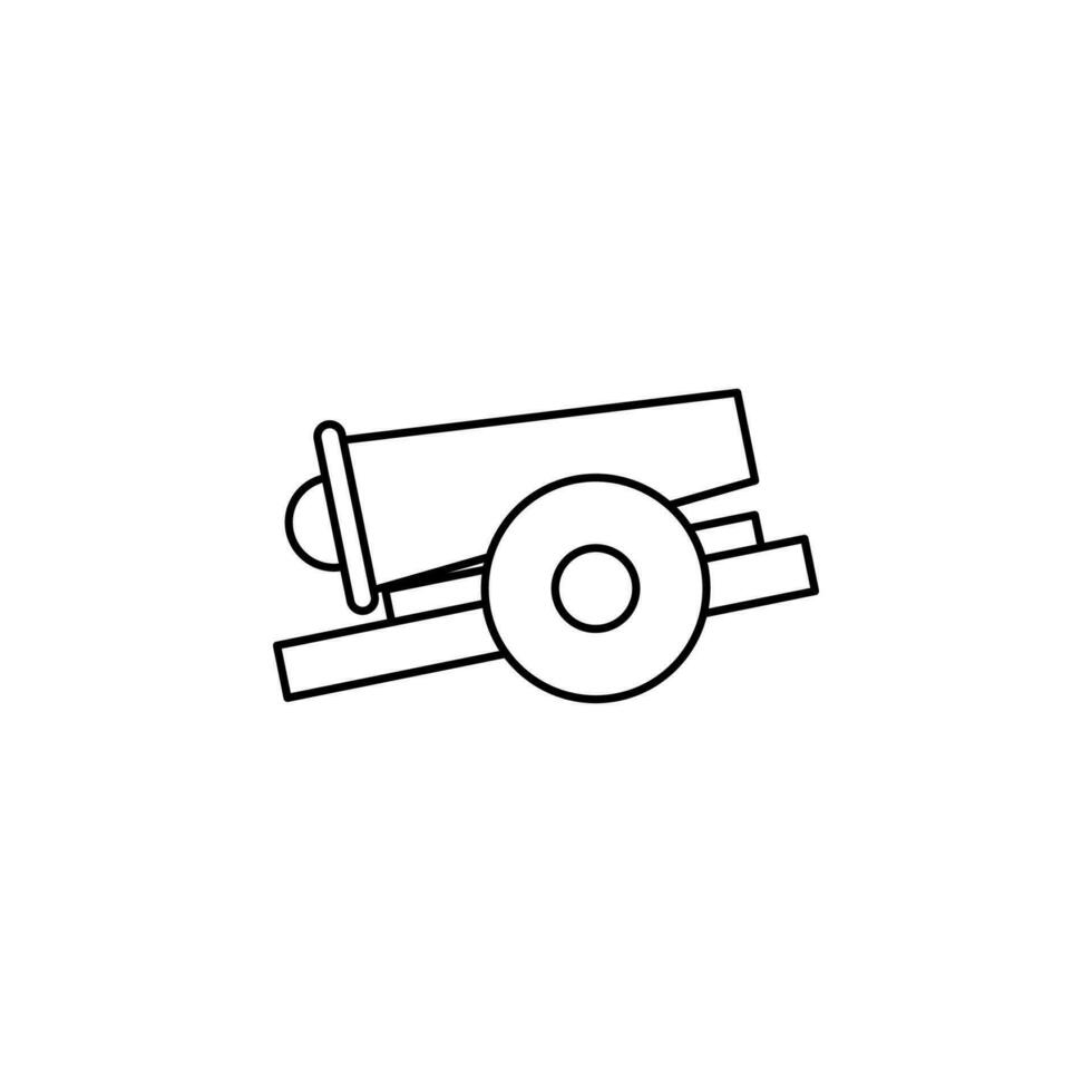 une pistolet vecteur icône illustration