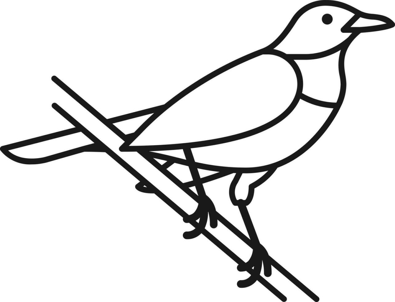 oiseau illustration vecteur