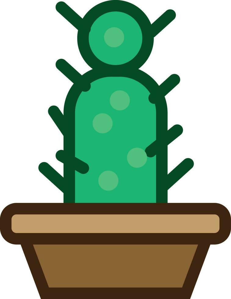 cactus meubles la nature vecteur