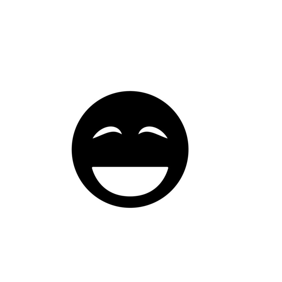 emoji joie vecteur icône illustration