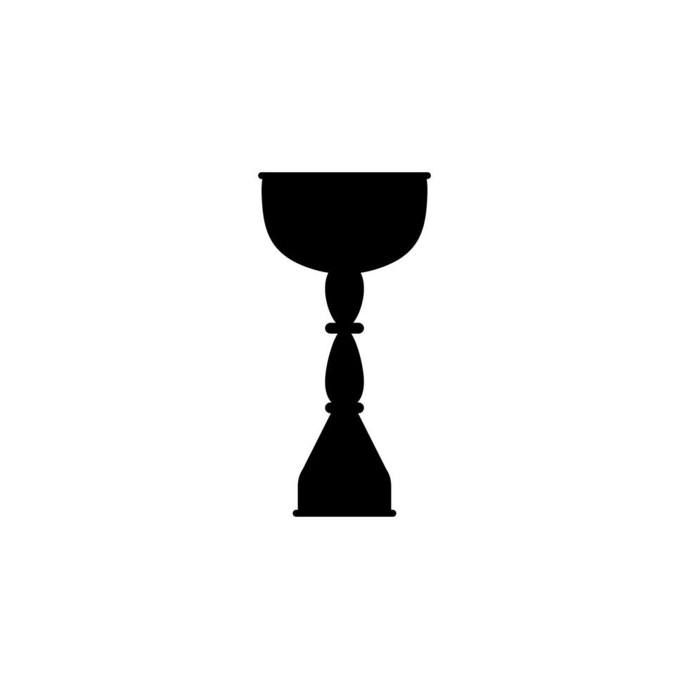 gagnant trophée tasse vecteur icône illustration