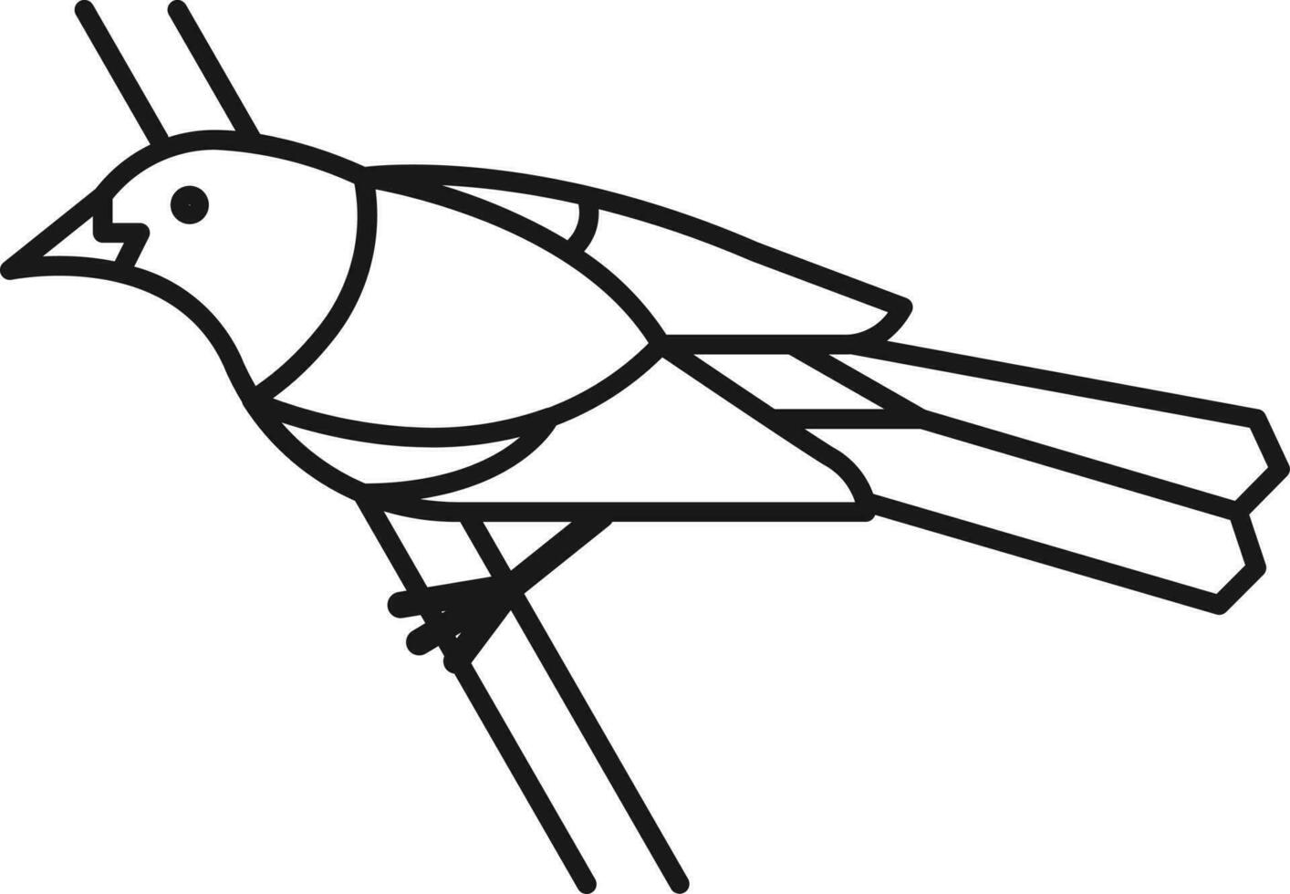 oiseau illustration vecteur