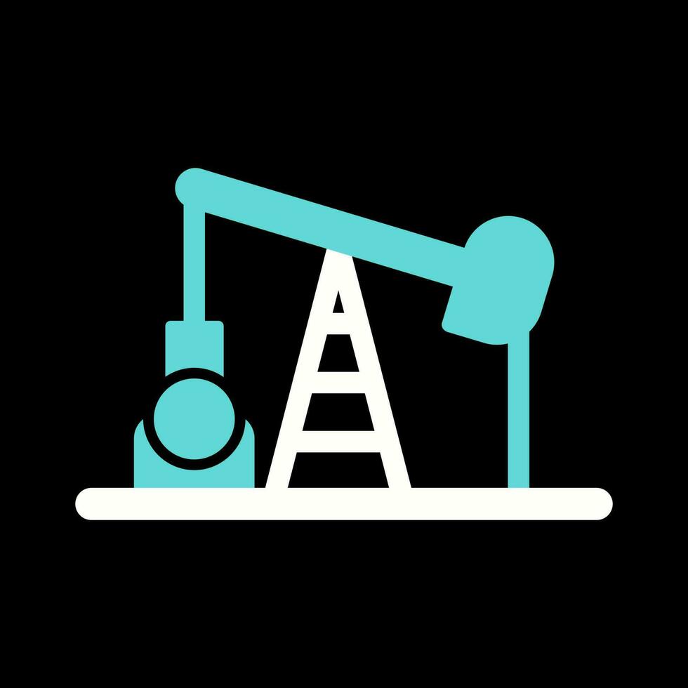 pétrole pompe unique vecteur icône
