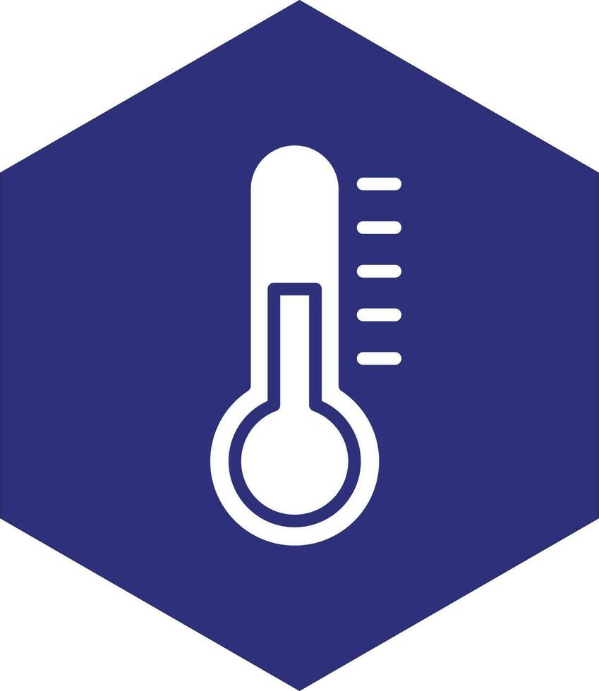 conception d'icône de vecteur de thermomètre