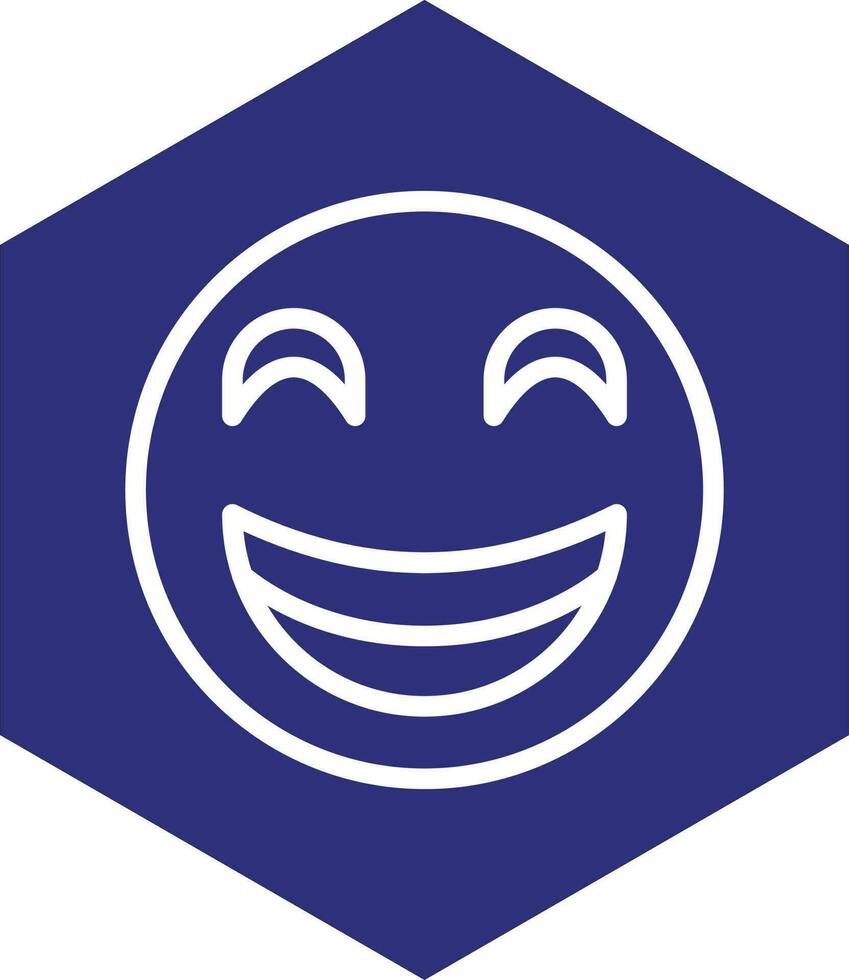 conception d'icône de vecteur de sourire