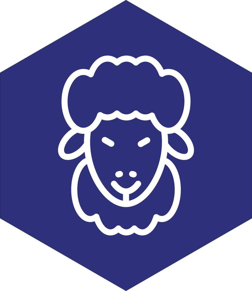 mouton vecteur icône conception