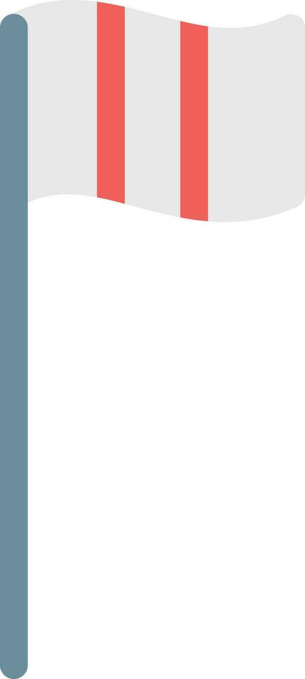 illustration vectorielle de drapeau sur un fond. symboles de qualité premium. icônes vectorielles pour le concept et la conception graphique. vecteur