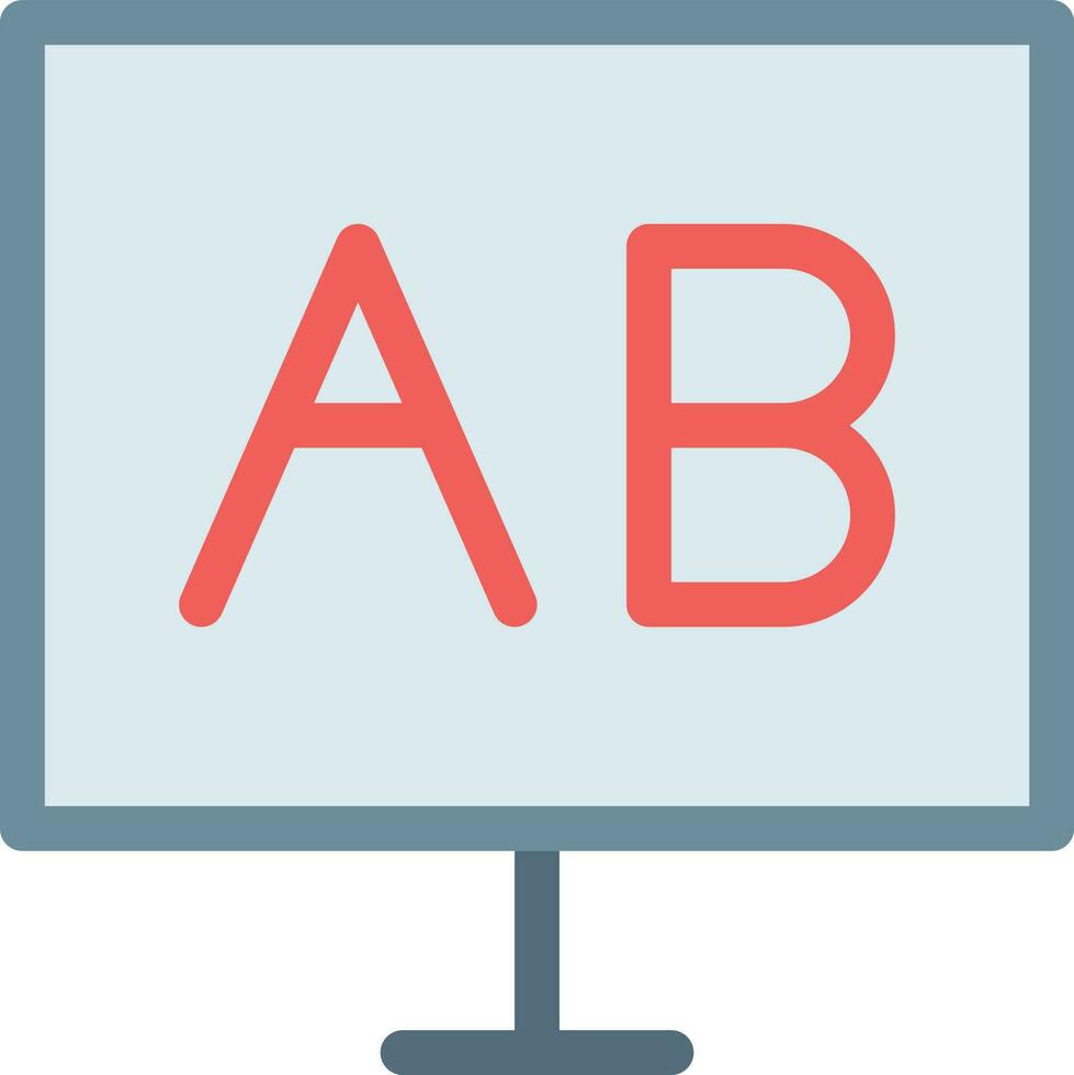 un B moniteur vecteur illustration sur une background.premium qualité symboles.vecteur Icônes pour concept et graphique conception.