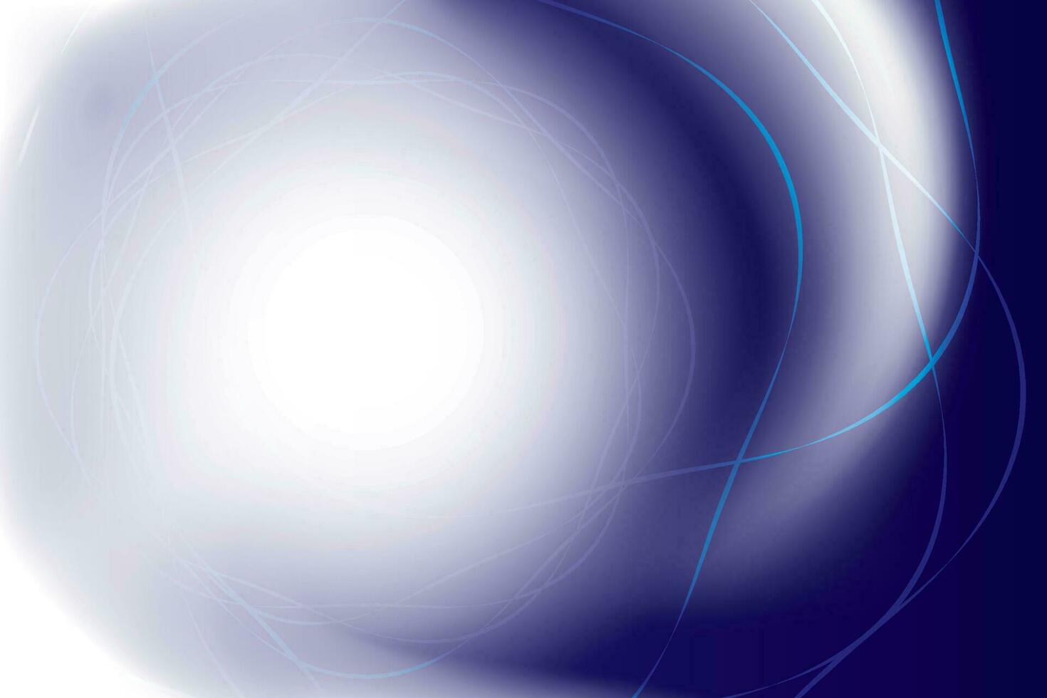 minuit bleu abstrait flou pente avec moderne rayures modèle Contexte. vecteur illustration.