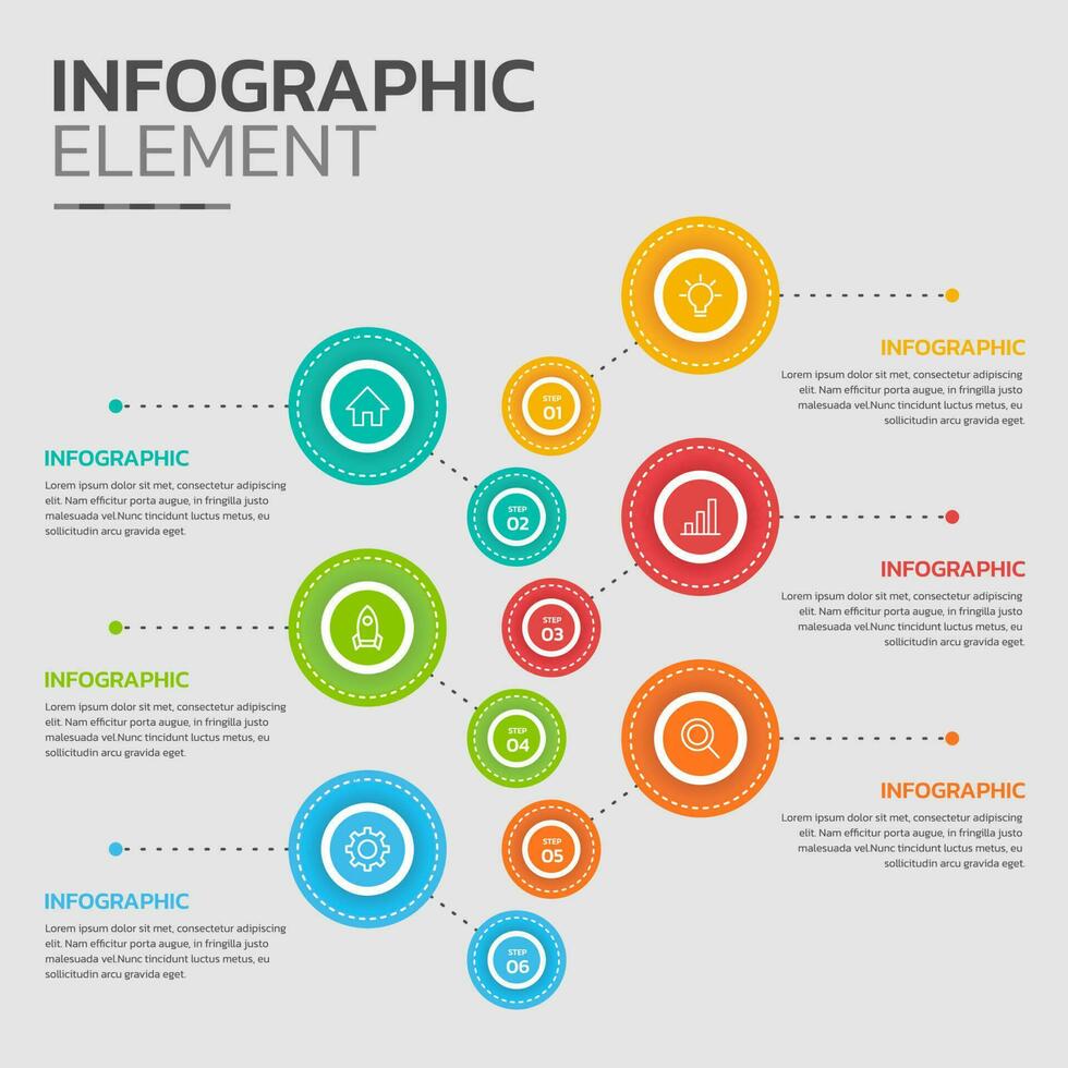 Créatif infographie conception modèle vecteur