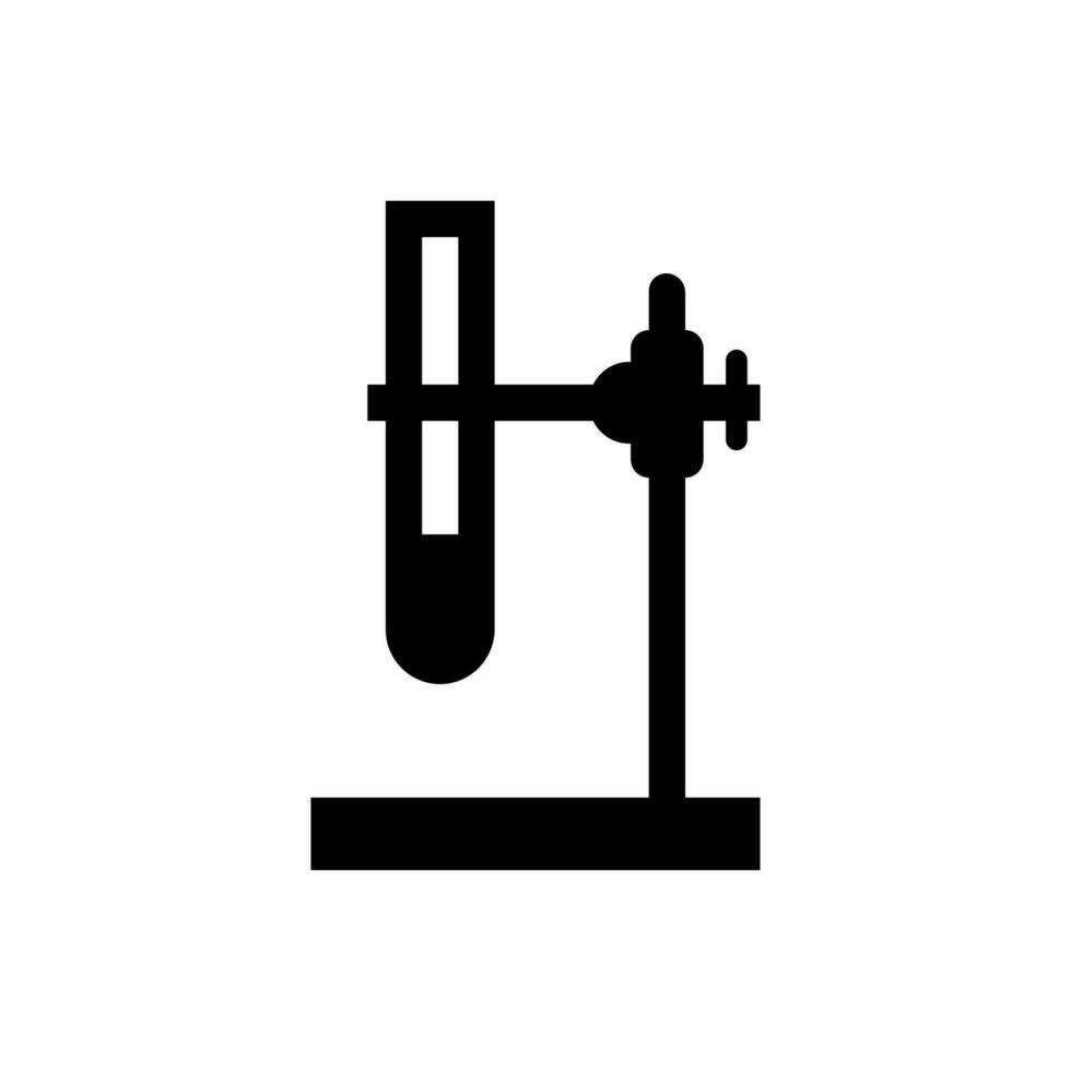 chimie vecteur icône. laboratoire illustration signe. analyses symbole. expériences logo.