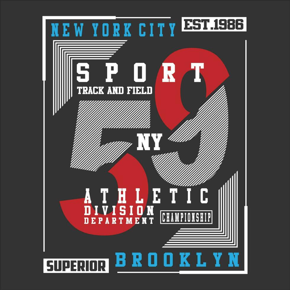 vecteur texte sport thème logo modèle conception