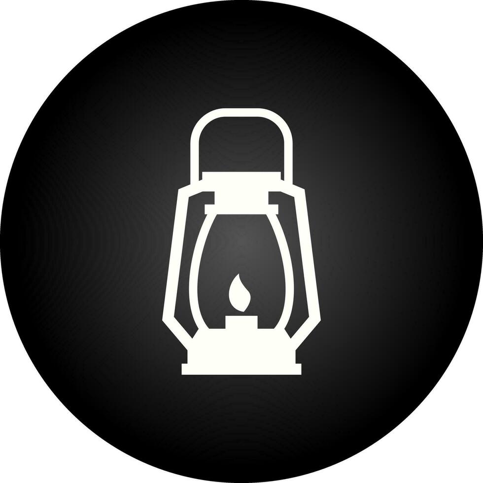icône de vecteur de lampe à gaz