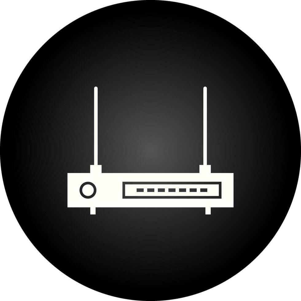 icône de vecteur de routeur wifi