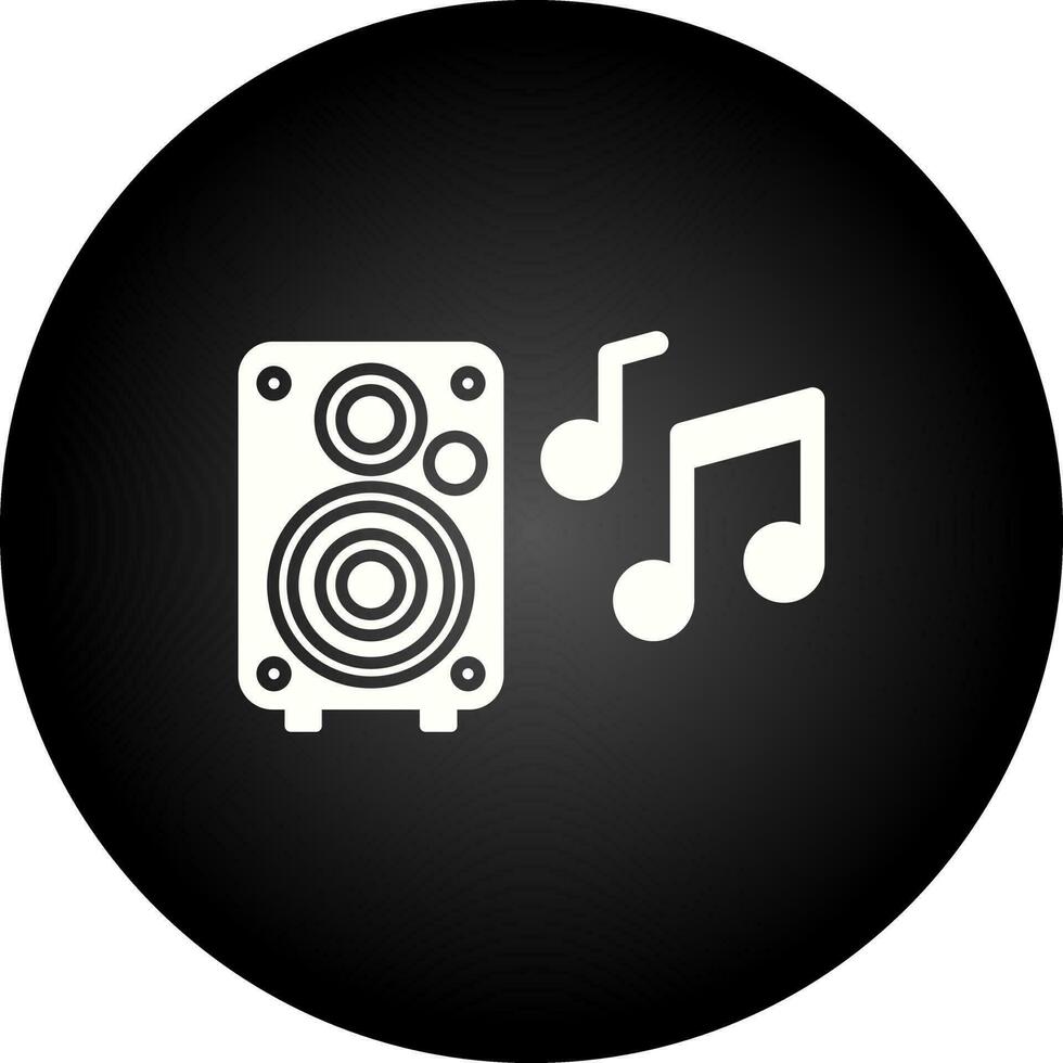 icône de vecteur de musique