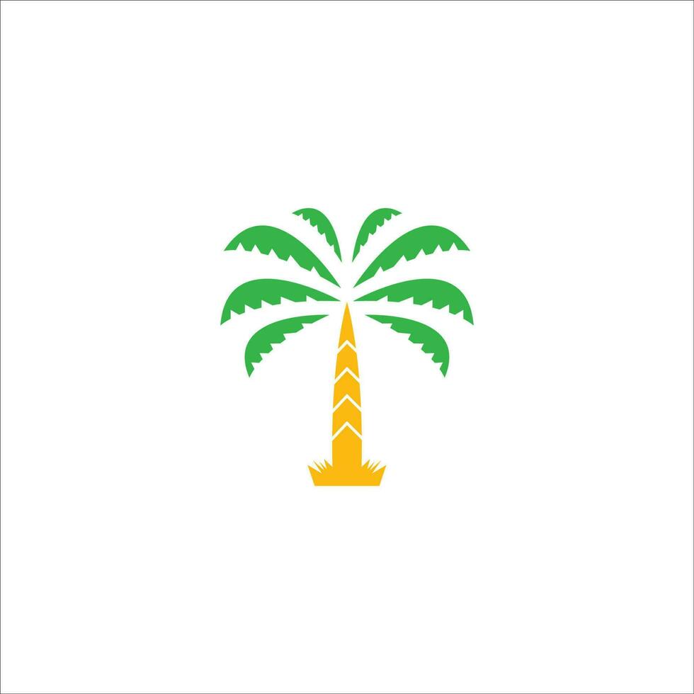 logo de bananier vecteur