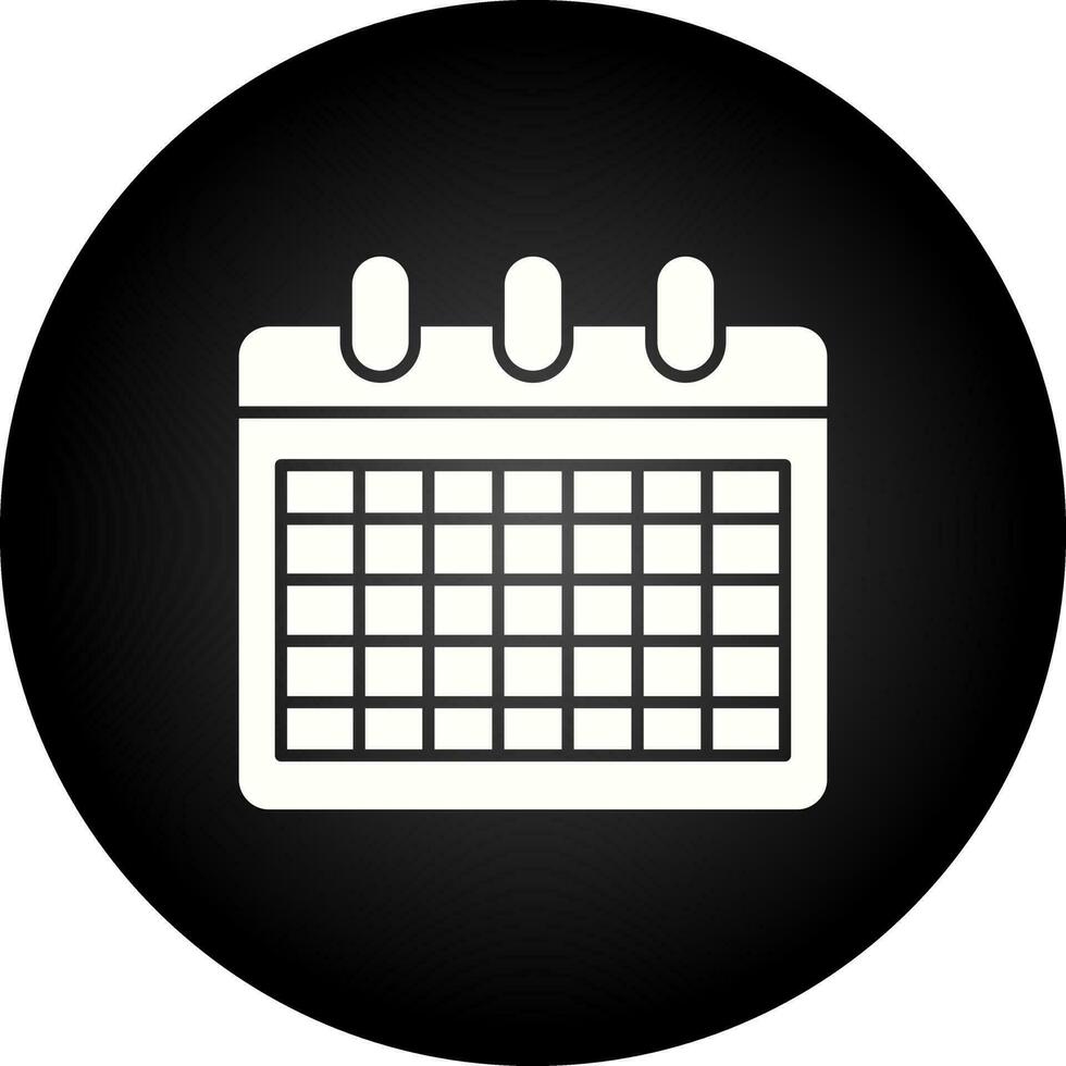 icône de vecteur de calendrier