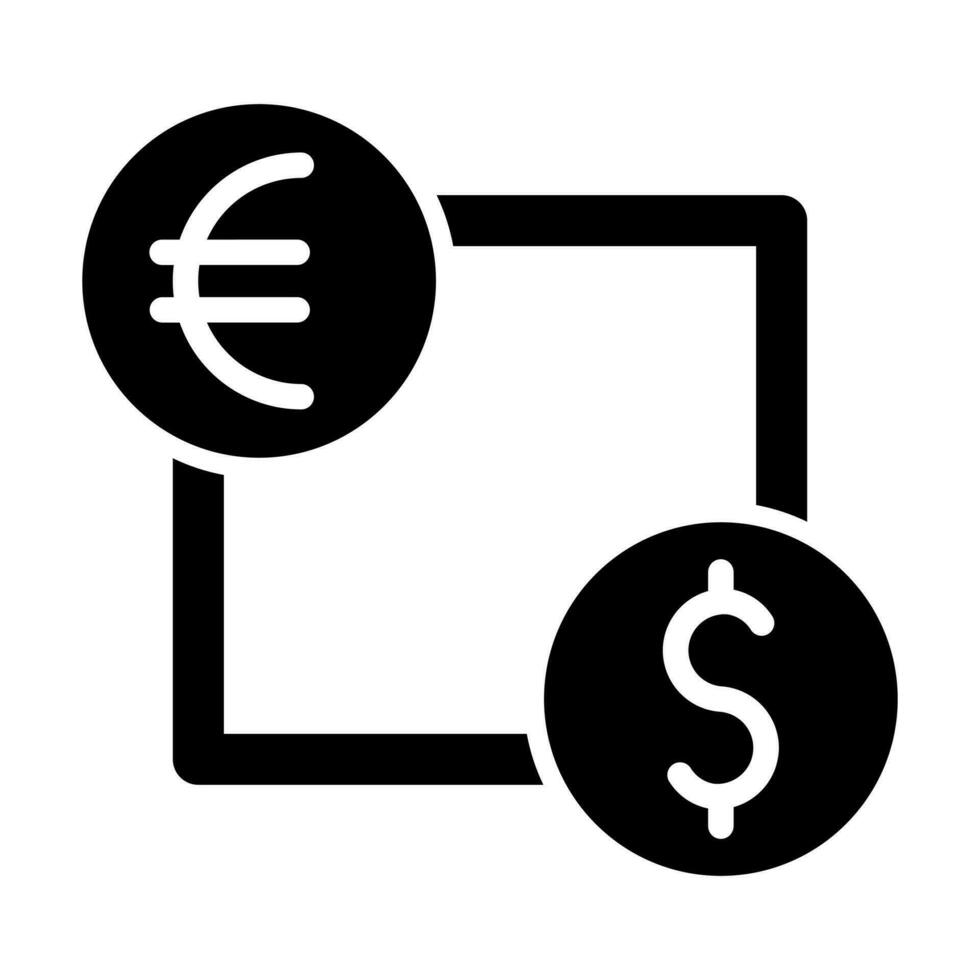 conception d'icône de change d'argent vecteur