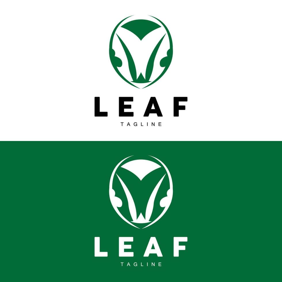 vert feuille logo, écologie Naturel plante vecteur, la nature conception, illustration modèle icône vecteur