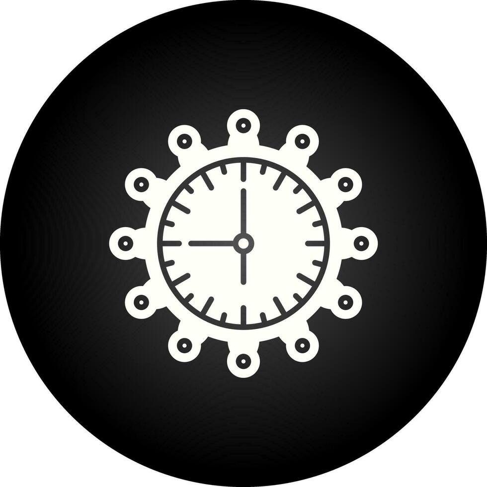 icône de vecteur d & # 39; horloge