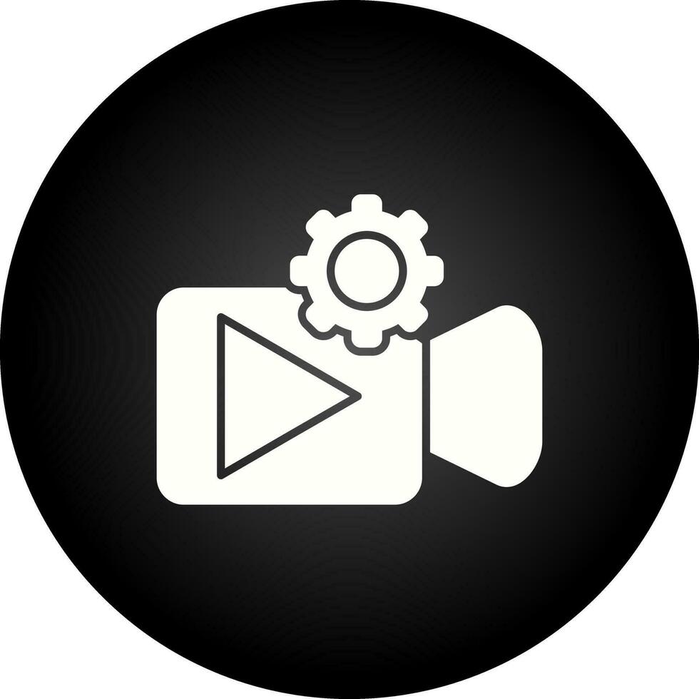 icône de vecteur de gale vidéo