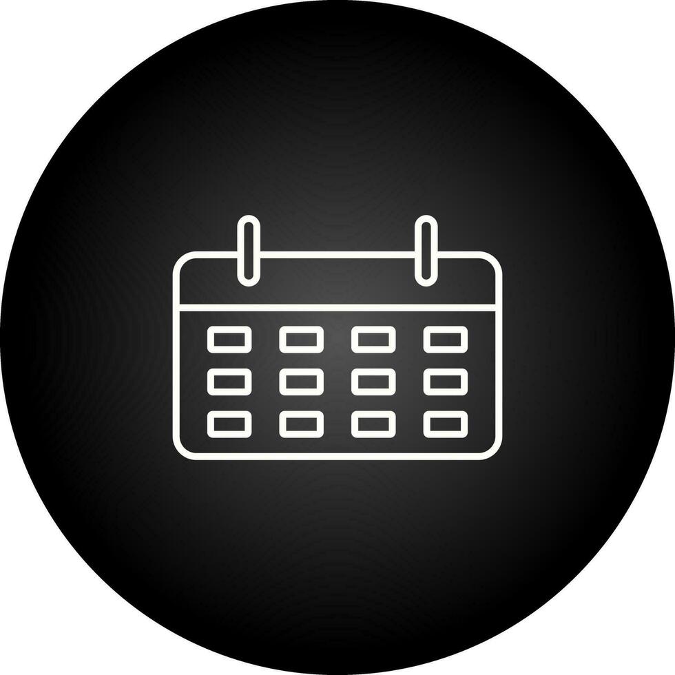 icône de vecteur de calendrier