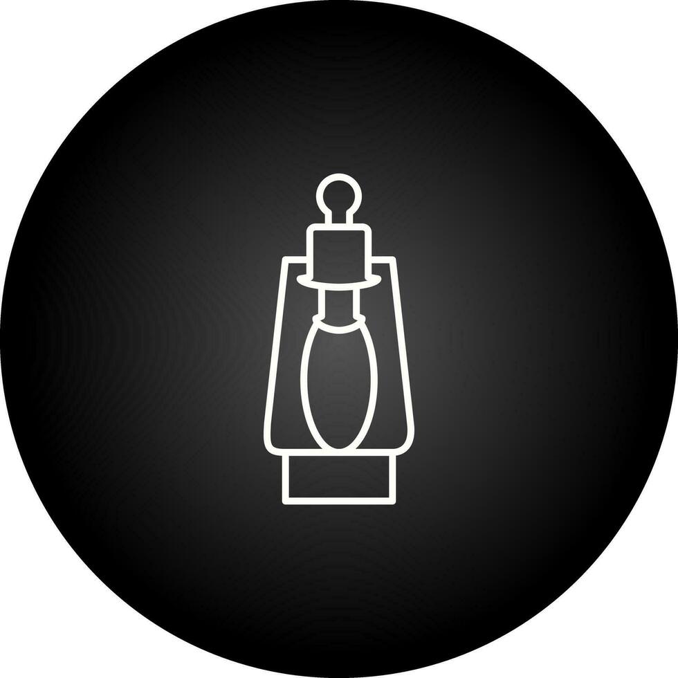icône de vecteur de lampe à huile