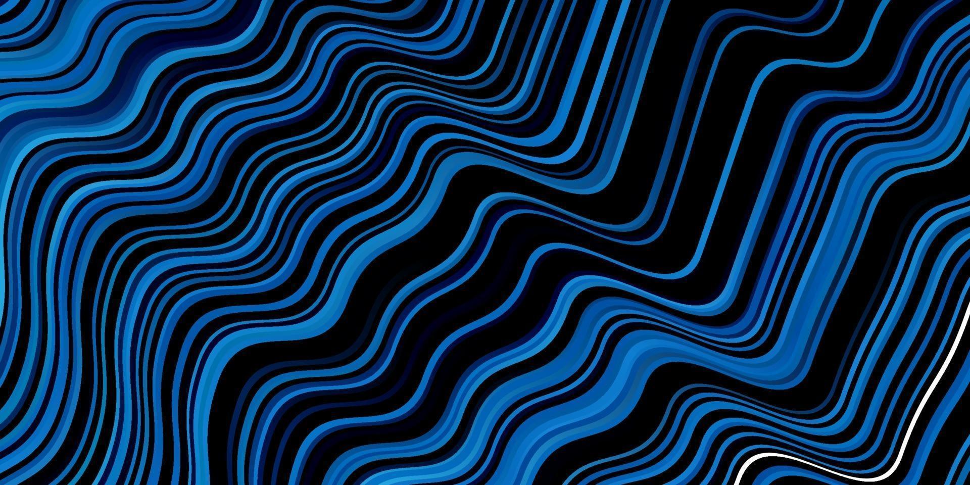 fond de vecteur bleu foncé avec des lignes ironiques.