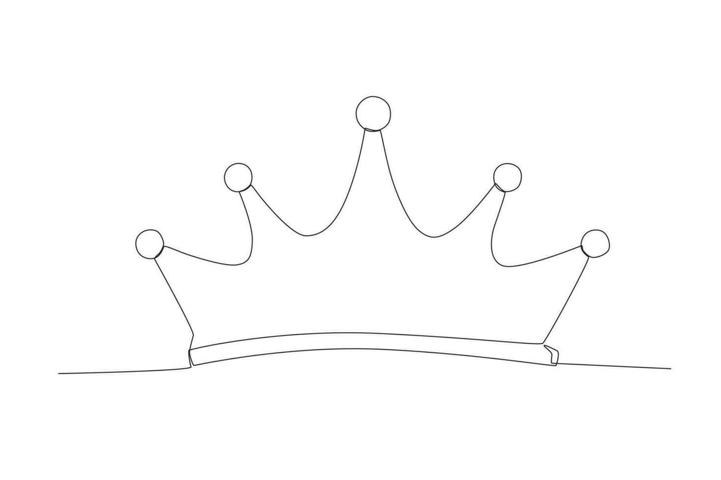 une Royal couronne pour le reine vecteur