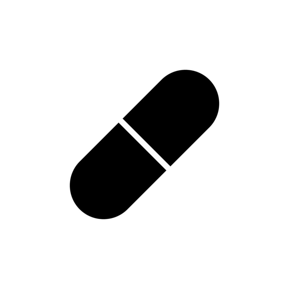 capsule et pilule icône vecteur conception modèles