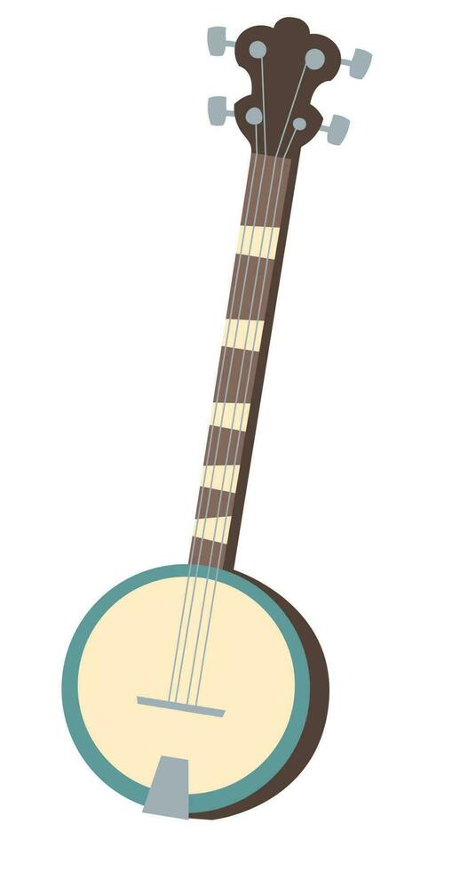 vecteur banjo, américain musical instrument