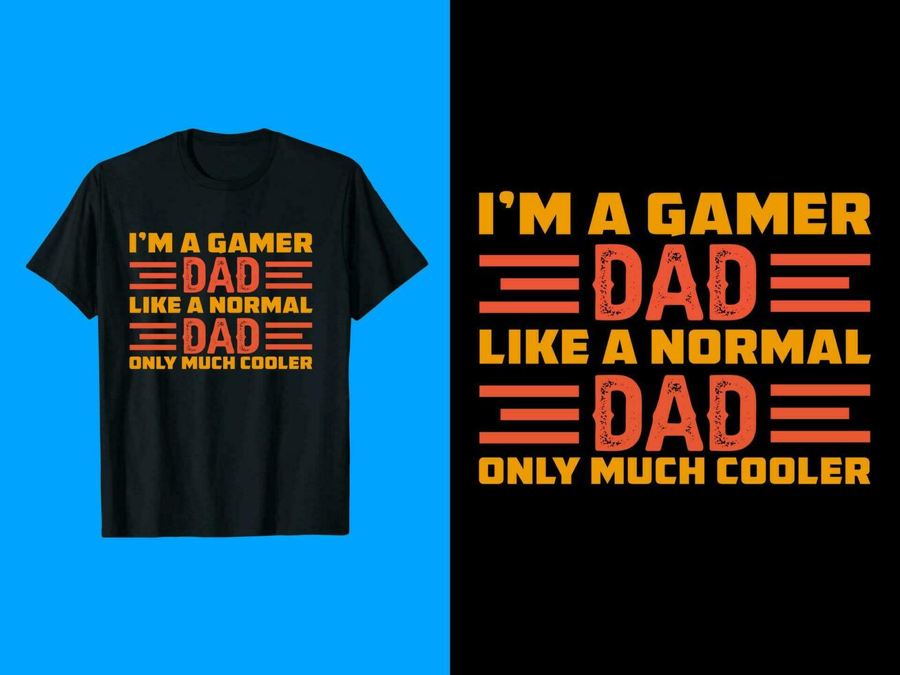 papa, grand-père, papa T-shirt conception vecteur