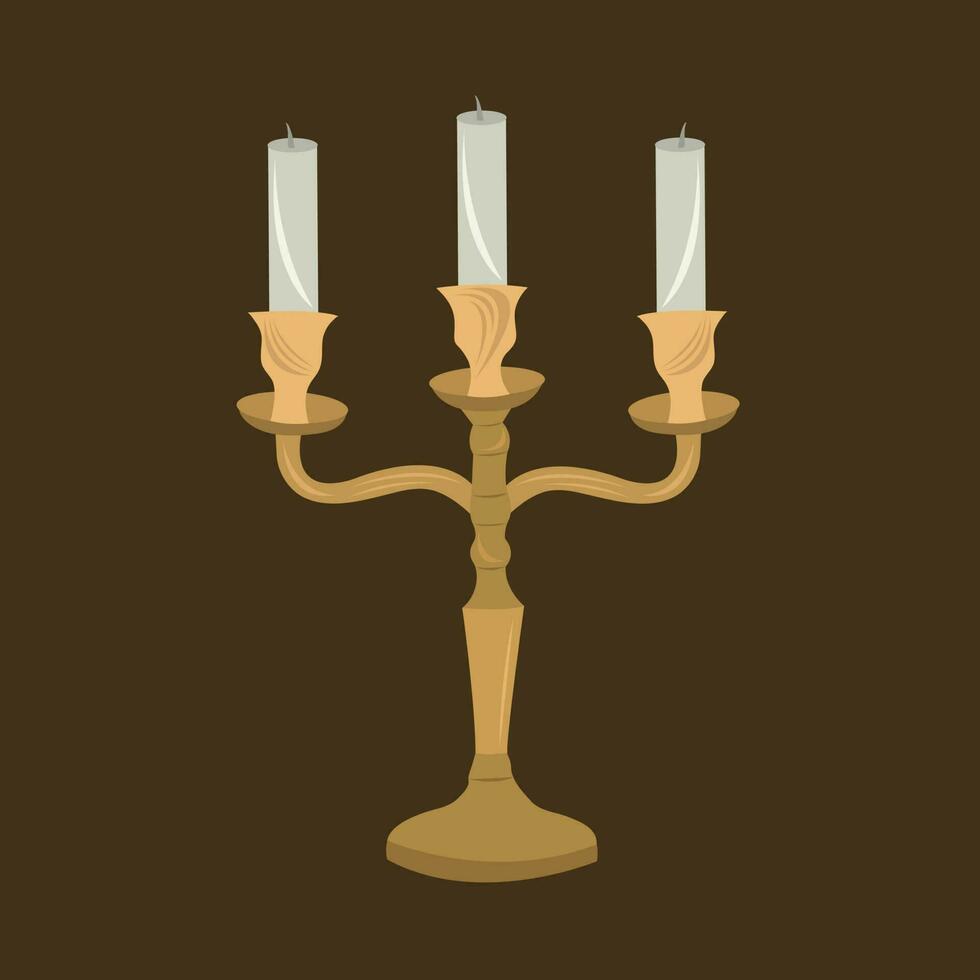 candélabre vecteur illustration pour graphique conception et décoratif élément