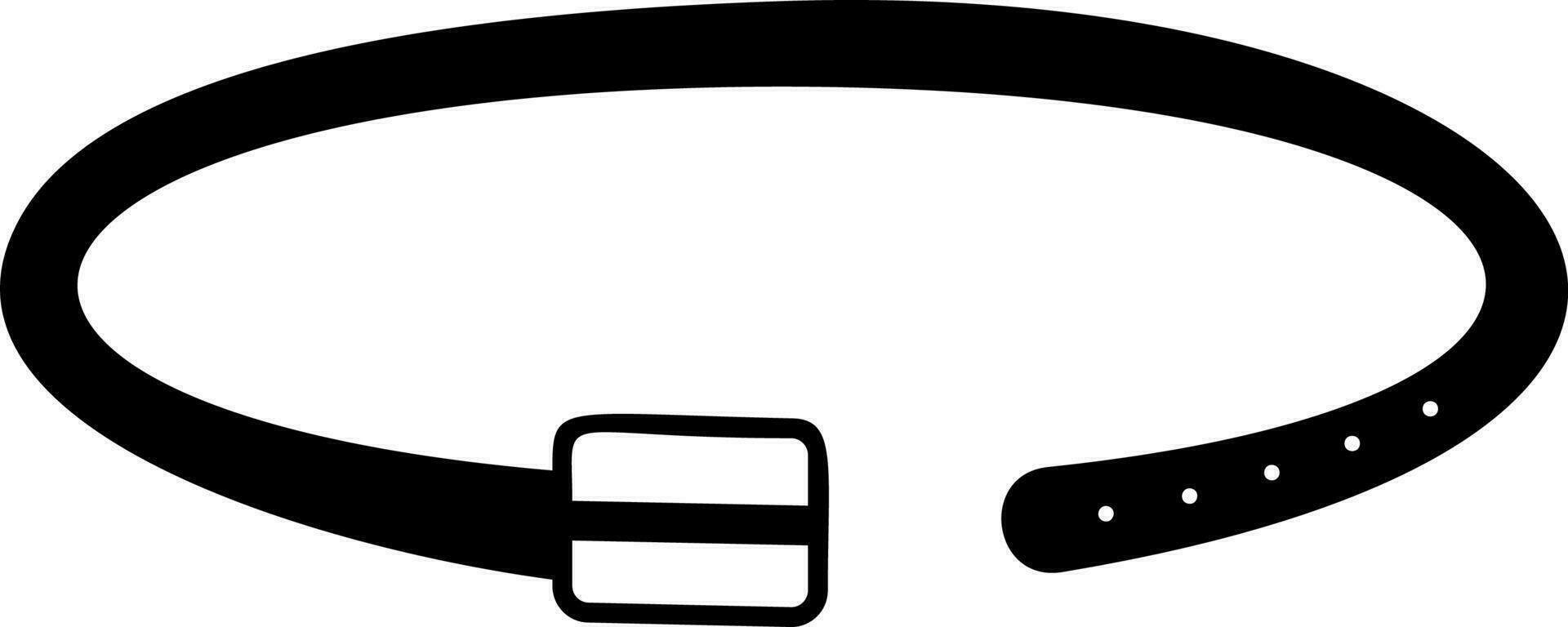 ceinture icône vecteur illustration