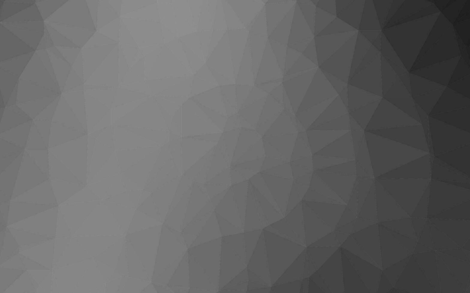 argent clair, couverture en mosaïque de triangle vectoriel gris.