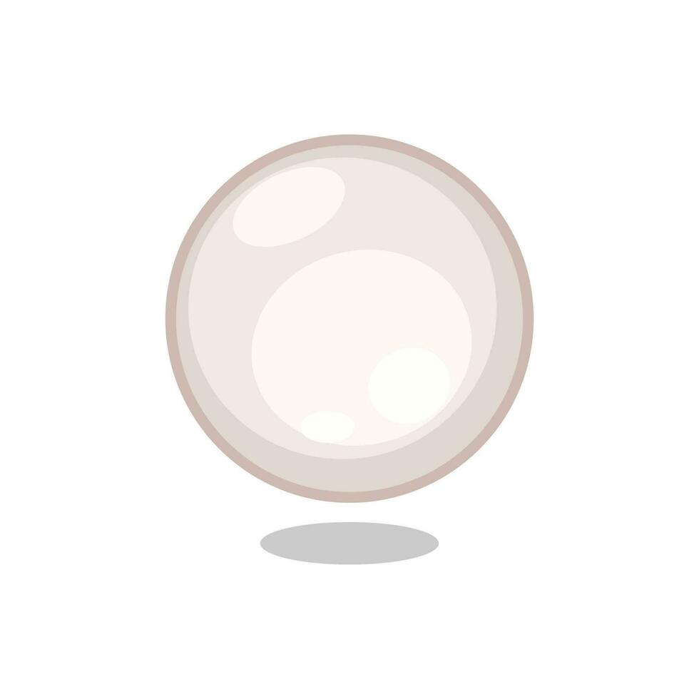 vecteur perles isolé sur blanc Contexte