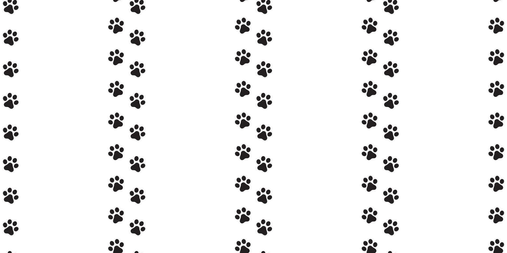 chien patte sans couture modèle vecteur empreinte français bouledogue marcher tuile Contexte fond d'écran isolé blanc