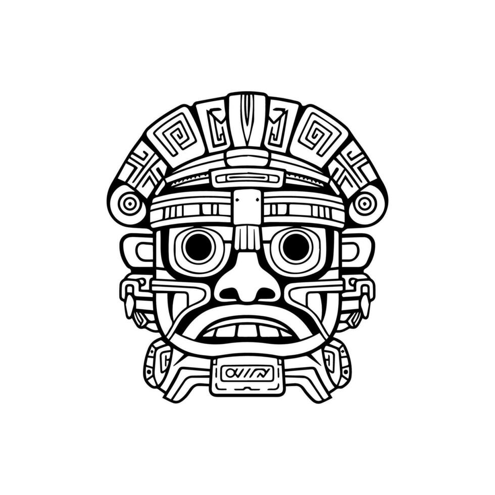périple à ancien fois avec notre captivant aztèque illustrations. ces étourdissant oeuvres d'art Capturer le esprit de cette fascinant civilisation vecteur