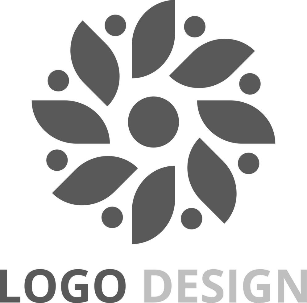 abstrait logo conception concept pour l'image de marque vecteur