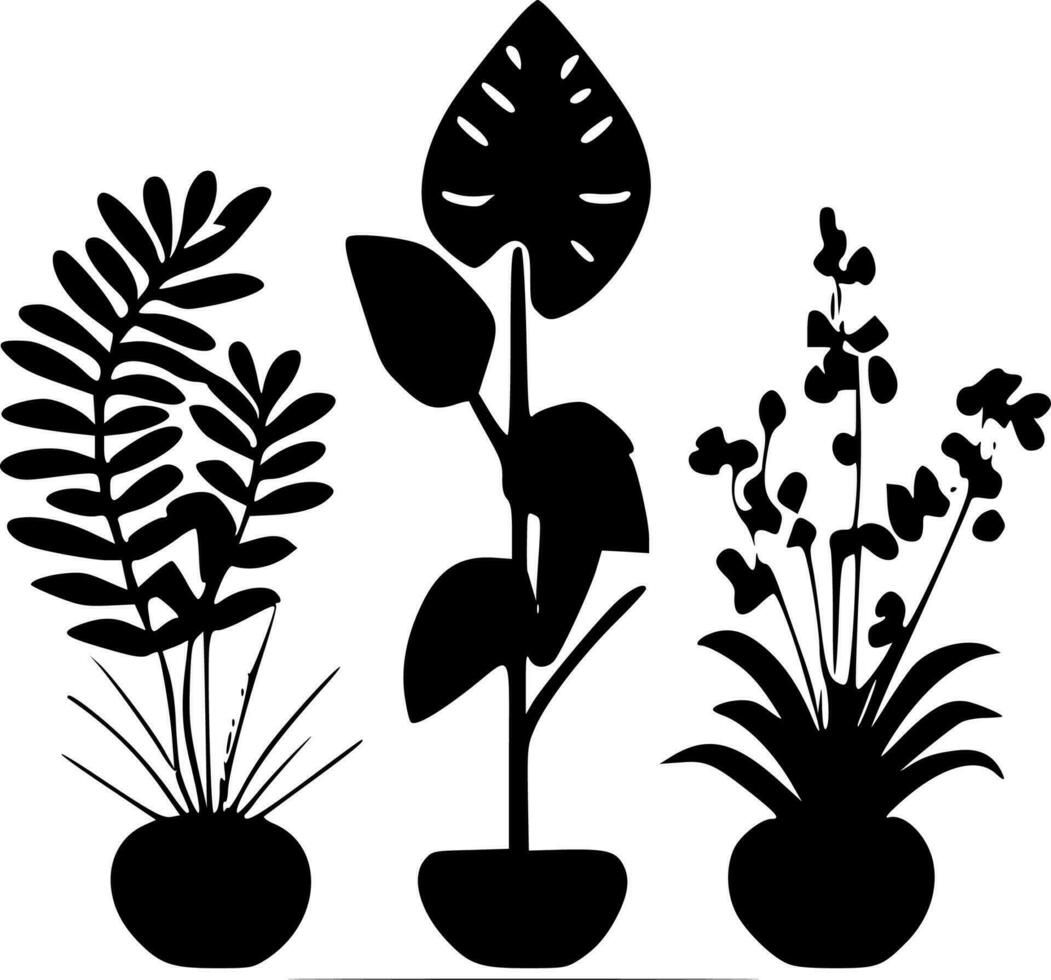 les plantes - haute qualité vecteur logo - vecteur illustration idéal pour T-shirt graphique