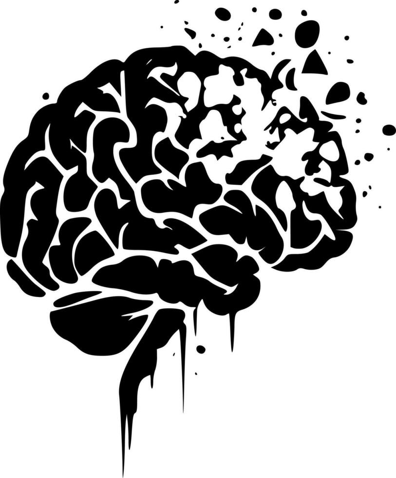 cerveau - haute qualité vecteur logo - vecteur illustration idéal pour T-shirt graphique